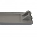 Ezzy Auto Gray Armrest Center Console Covers Cap Fit For Vw Jetta Golf Mk4 Beetle