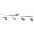 Hampton Bay Hbtk601p-35 4-light 34-7 8 In Brushed Nickel Fixed Track Lighting Kit 