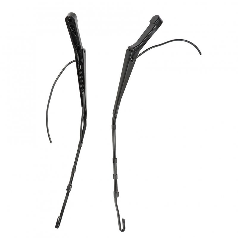 2-pack Front Left And Right Windshield Wiper Arm Black Replacement For 2004-2006 Sprinter 2500 3500 9018200044 9018200144