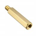 Uxcell M4x25mm 6mm Male-female Brass Hex Pcb Motherboard Spacer Standoff For Fpv Drone Quadcopter Computer Circuit Board 10pcs