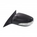 Hyundai Genesis Coupe 2010-2016 Door Mirror Driver Side Power Glass Non-heated With Signal Light Paintable Replacement For 