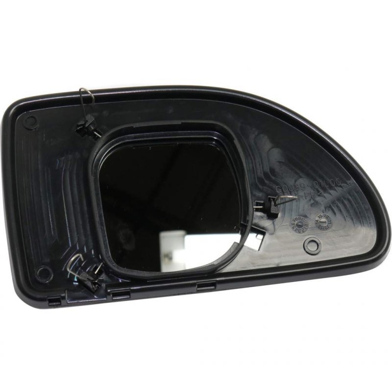 Driver Side Mirror Glass For Saturn Vue 2002 2007 Non Heated Flat With Backing Plate Replacement 22629357 Gm1324115