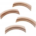 French Provincial Carved Wood Corners Birch 4 Per Pack 