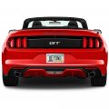 Ipick Image For Ford Mustang 3d Chrome Emblem On Mirror Metal License Plate Frame