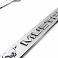 Ipick Image For Ford Mustang 3d Chrome Emblem On Mirror Metal License Plate Frame