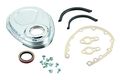 Mr Gasket 4590 Chrome Plated Timing Cover Complete Kit 