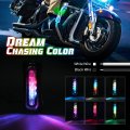Opp Ulite Motorcycle Highway Bar Lights Switchback Dream Chasing Color White Amber Turn Signal For 1-1 4 Inch Driving Crash Bar
