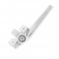 Aexit Zinc Alloy Right Hand L Shaped Window Casement Locking Handle White 253e39afd89165f81af764b26a3c99be