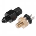 1 Set Auto Engine Temperature Cooling Fan Switch Fitting Adapter 4an 190 F On-175 Off