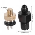 Uxcell 1 Set Auto Engine Temperature Cooling Fan Switch Fitting Adapter 4an 190 F On-175 Off