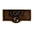 Switch Plate Tags Loft Name Signs Labels Cast Brass Renovator S Supply 