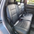 Kuafu Synthetic Leather Seat Cover Kits Compatible With 2011-2019 Jeep Grand Cherokee Laredo Front And Rear Protector Black