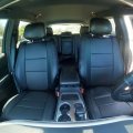 Kuafu Synthetic Leather Seat Cover Kits Compatible With 2011-2019 Jeep Grand Cherokee Laredo Front And Rear Protector Black