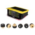 Rv Tire Pressure Monitoring System With 6 Sensors And Color Lcd Display 433mhz Tpms For Trailers Suvs Pickup Trucks Rvs 0 To
