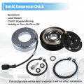 Uxcell 1 Set Ac Compressor Clutch Kit Replace For Subaru Impreza 2012-2016 4 Cyl 2 0l