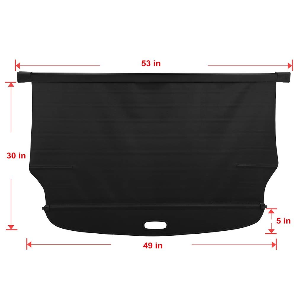Rear Trunk Cargo Cover For 2011015 Hyundai Tucson 2 0l 2010-2015 2 4l I Privacy Shield Anti-peeking Design Enhanced Security