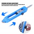 Contour Gauge Scribe Tool Irregular Shape Profile For Woodworking Floor Carpet Tile Laying Project Kits