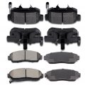 Aintier Automotive Replacement Brake Pads Front Rear Fit For Acura Rdx 2010-2012 For Honda Accord Crosstour 2010-2011 2012 Cr-v