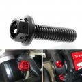 Autobahn88 Motorcycle Brake Master Cylinder Bolt Dress-up Kit Compatible With Suzuki Gsx-r 600 750 2006-2018 Black Set Of 4
