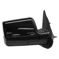 Passenger Side Door Mirror For Mazda B2300 B4000 2006 2007 2008 2009 Manual Outer Rear View With Smooth Cover 6l5z17682ea Black 