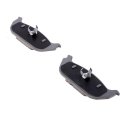 Rear Brake Pads For Lincoln Aviator 2003 2004 2005 Semi Metallic High Dust Rating Silver Classification Set Two Wheels Part 