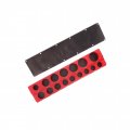 Abn Magnetic Socket Organizer Tray A Sae Standard 1 2in Holder Tool 16 Slot Red