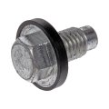 Oil Drain Plug For Mercury Cougar 1995 1996 1997 Steel Silver 5 8 Bolt Grade Conventional Replacement F5rz6730-b Zzm0-10-404 
