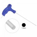 Uxcell 1 5mm Hex Key T-handle Dual End Wrench Spanner Metric Cr-v Steel