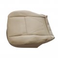 Secosautoparts Passenger Side Top Lean Back Leather Replacement Seat Cover Tan Compatible With Toyota Sequoia 2000 2001 2002