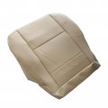 Secosautoparts Passenger Side Top Lean Back Leather Replacement Seat Cover Tan Compatible With Toyota Sequoia 2000 2001 2002