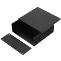 Brushed Aluminum Instrument Box For Pcb Projects Split Type Diy Enclosure Case Electronic Products