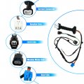 X Autohaux 2pcs Rear Door Harness With Connectors For Dodge Ram 1500 2500 3500 4500 5500 56051931aa 56051931ab 56051694aa