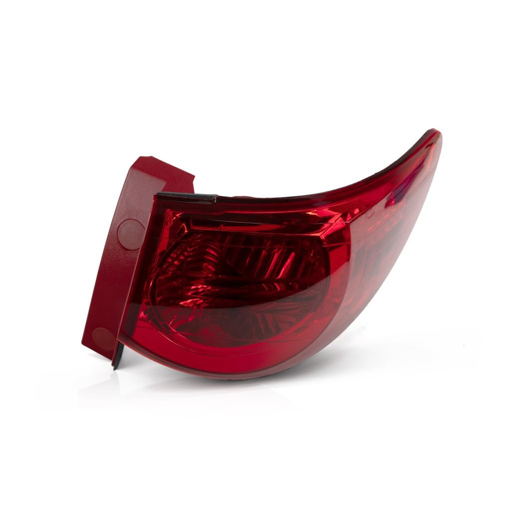 Outer Tail Light Assembly For Chevy Traverse 2009 2010 2011 2012 Passenger Side Replaces Gm2801238 15912686 Includes Bulbs Lens