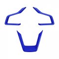 Steering Wheel Cover Trims For Subaru Crosstreck Outback Legacy Accessories 2018-2024 Panel Frame Covers Impreza 2017-2024 