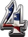 Reflective American Flag Number 4 