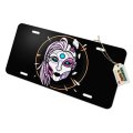 Graphics More Cyborg Android Robot Science Woman Face Novelty Metal Vanity Tag License Plate