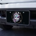 Graphics More Cyborg Android Robot Science Woman Face Novelty Metal Vanity Tag License Plate