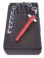 12 Piece Socket Set Compact 4 Drive Ratchkey Hand Tools 1 