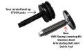 Vms Racing Articulated Stainless Steel Front Lowering Kit Bolts Compatible With Chevy Chevrolet Corvette C5 97-04 1997-2004