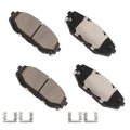 Front Ceramic Disc Brake Pad Set D2398 For Hyundai Ioniq 5 6 Sonata Tucson And Kia Ev6 Sportage 2021 To 2023 4 Piece With 