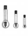 Qwork 3 Set Nut Screw Splitter Remover Tools Cracker Rusted Breaker Steel Extractor Manual Pressure Metal