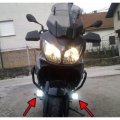 Blue Led Driving Lights Fog Lamps Drivinglights Foglamps Foglights For Kawasaki V-strom Vstrom 650 Abs Dl650 