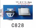 Autobahn88 Molding Clip Compatible With Hyundai Oem 87756-2e000 Pack Of 20