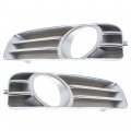 Waltyotur 2 Pcs Front Bumper Fog Light Driving Lamp Trim Cover Replacement For Chrysler 300 2005-2010