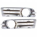Waltyotur 2 Pcs Front Bumper Fog Light Driving Lamp Trim Cover Replacement For Chrysler 300 2005-2010