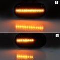 X Autohaux 1 Pair Side Marker Turn Signal Light No A4539063800 For Smart Fortwo 453 2014