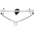Power Window Motor And Regulator Assembly For Subaru Crosstrek 2016 2017 Front With Anti Pitch 1 Touch Fits Su1350119 