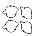 4 Pcs Motorcycle Carburetor Repair Kits Replacement For 1995-1998 Cbr600f3 Cbr600 