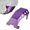 Jfg Racing Skid Plate For Surron Light Bee Iron Engine Chassis Protection Bash Guard Electric Dirt Bike X And S Lbx Lbs-purple 
