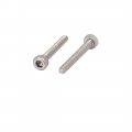 Uxcell M1 4x10mm 0 3mm Pitch 304 Stainless Steel Hex Socket Head Cap Screw Din912 60pcs